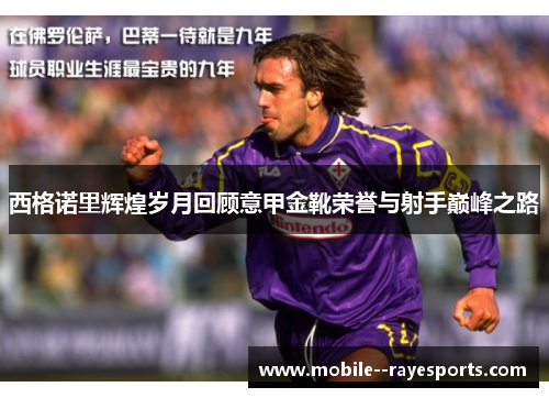 西格诺里辉煌岁月回顾意甲金靴荣誉与射手巅峰之路