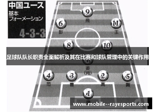 足球队队长职责全面解析及其在比赛和球队管理中的关键作用 足球队队长职责全面解析及其在比赛和球队管理中的关键作用